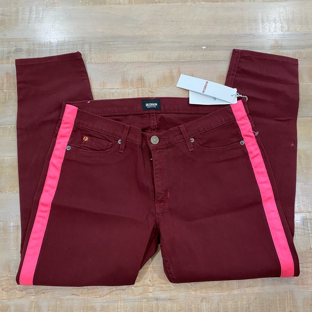 HUDSON LOU LOUS TUXEDO KRISTA JEAN PANTS 30 NWT - Picture 3 of 14